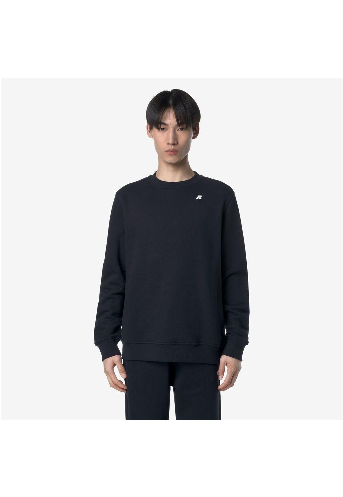 Polerón K-Way Men Baptiste French Terry Blue Depth-0