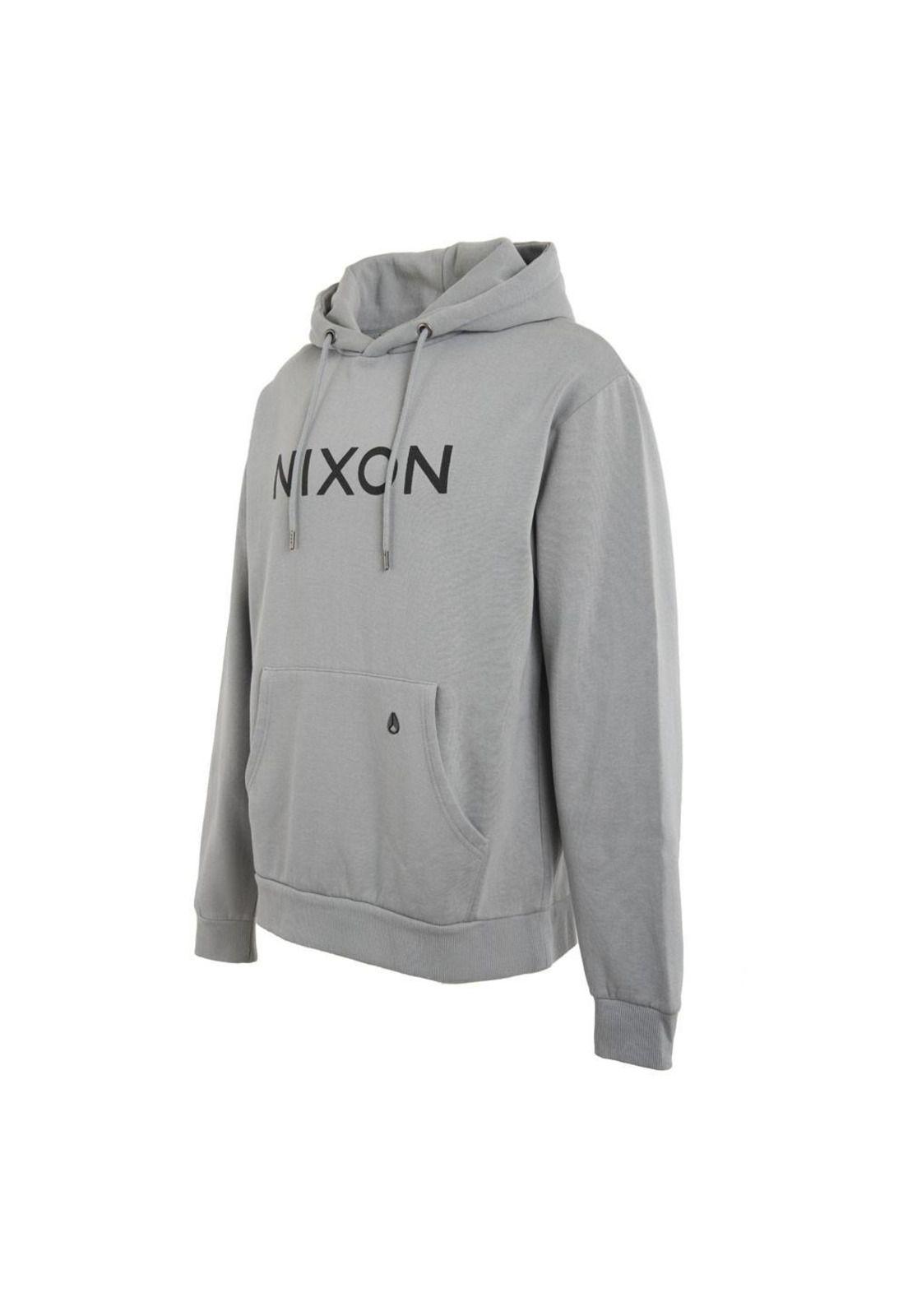 Poleron Men Canguro Grey Logo Black-1