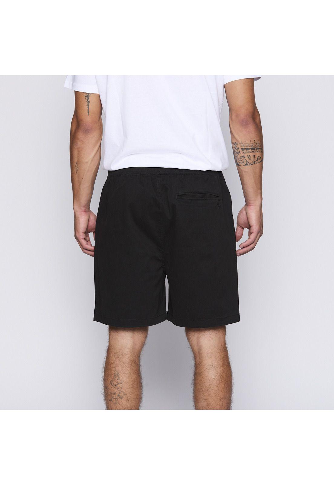 Short Nixon Men All Black-2