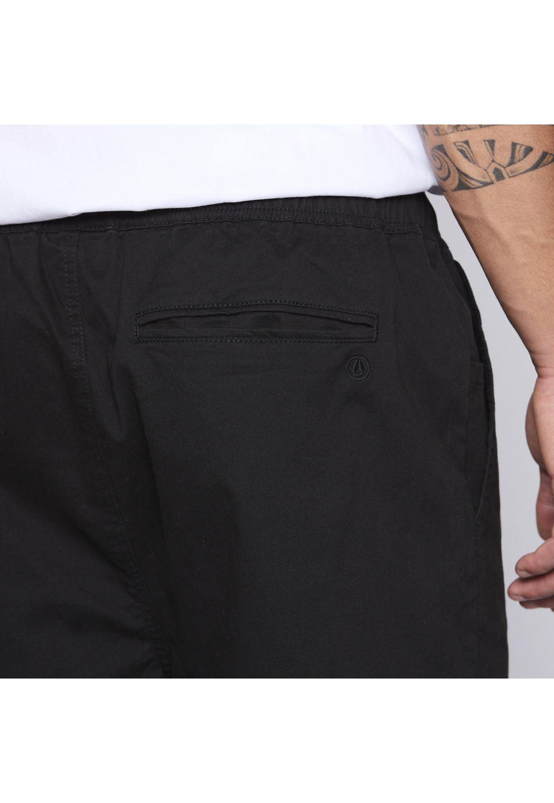 Short Nixon Men All Black-4