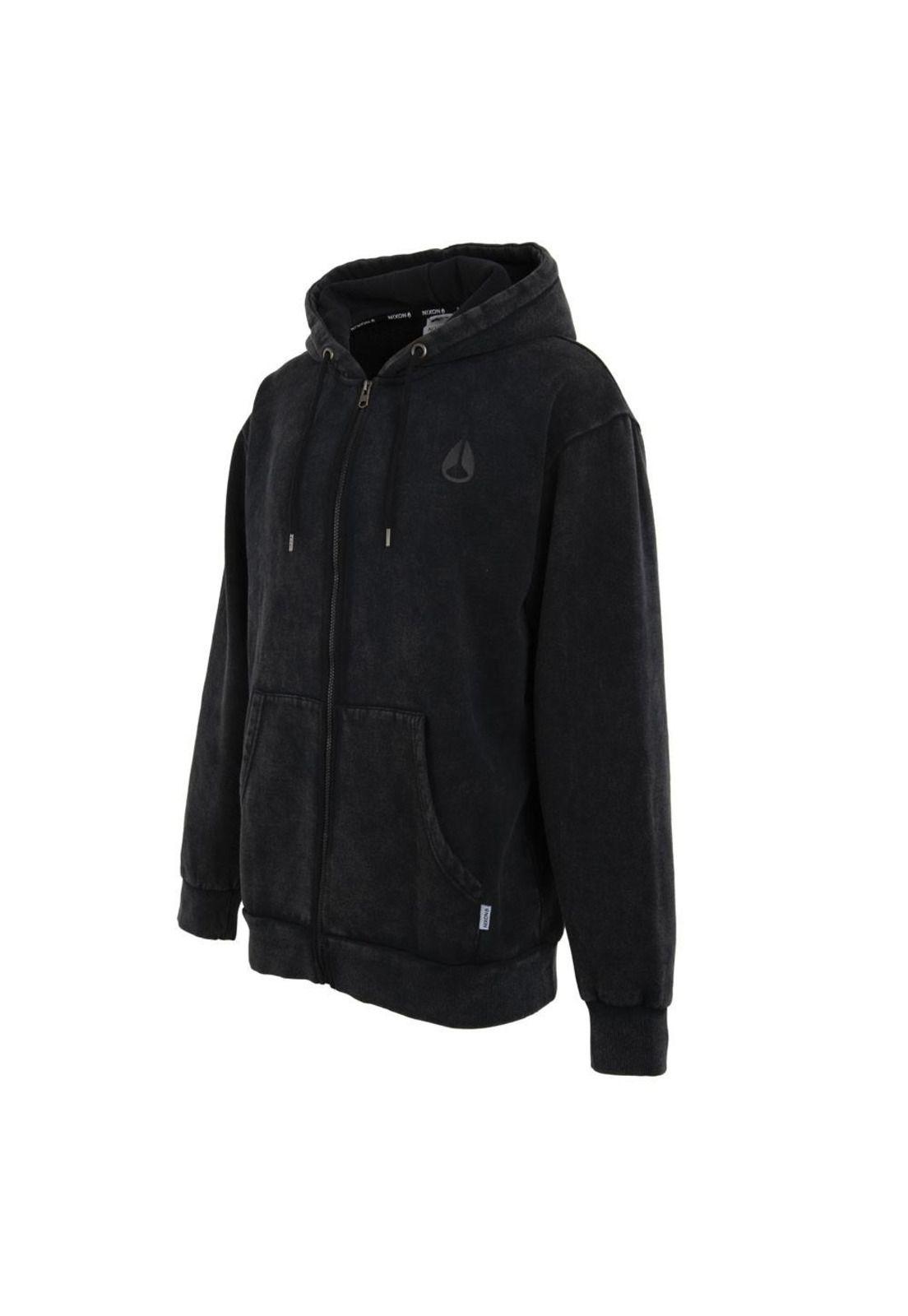 Poleron Men Full Zipper Mushroom Print-1