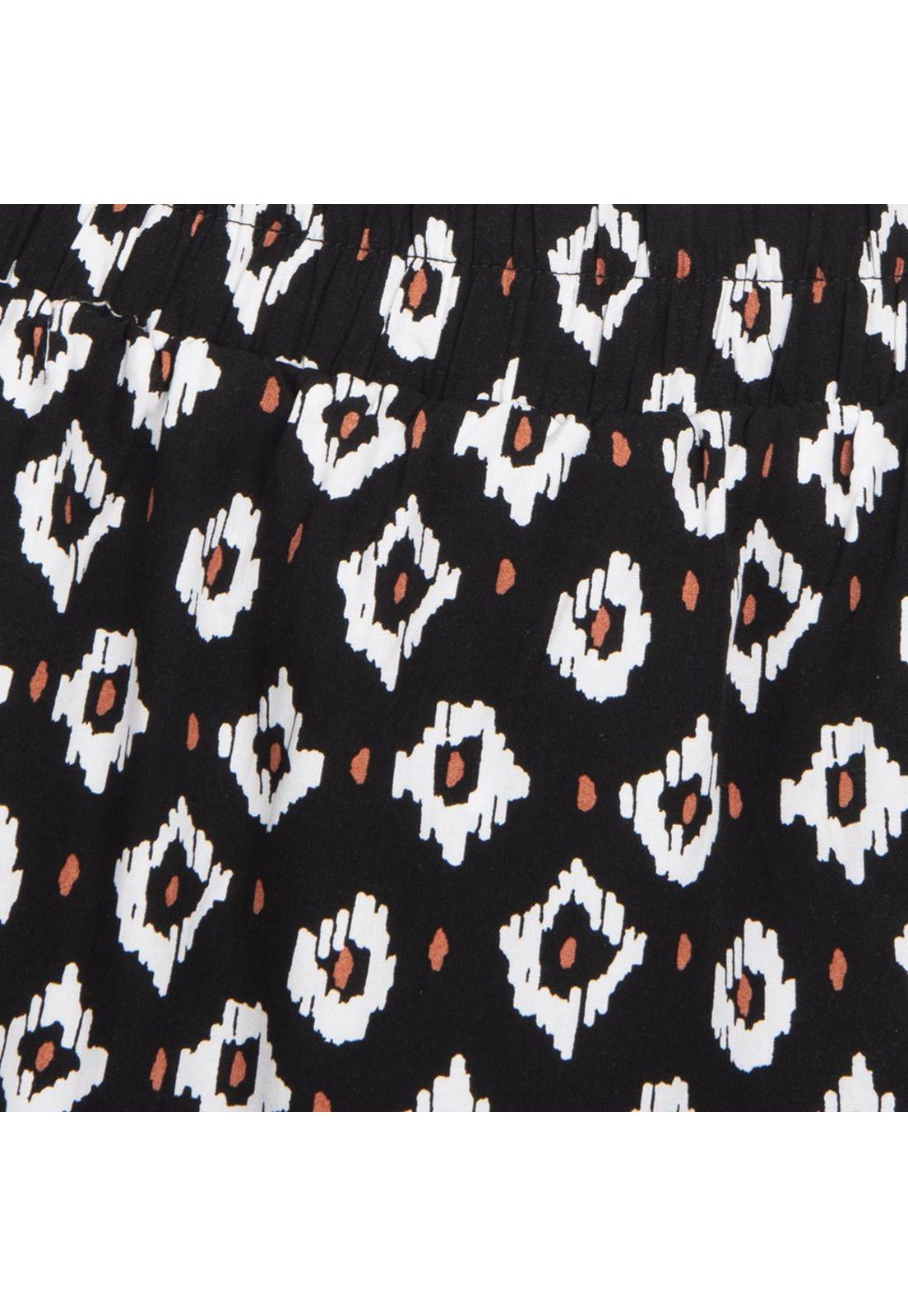 Skort Negro Figuras Reef-3