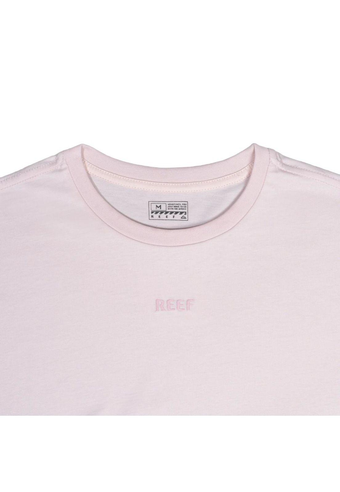 Poleras M/C Reef Hombre Rosado-2