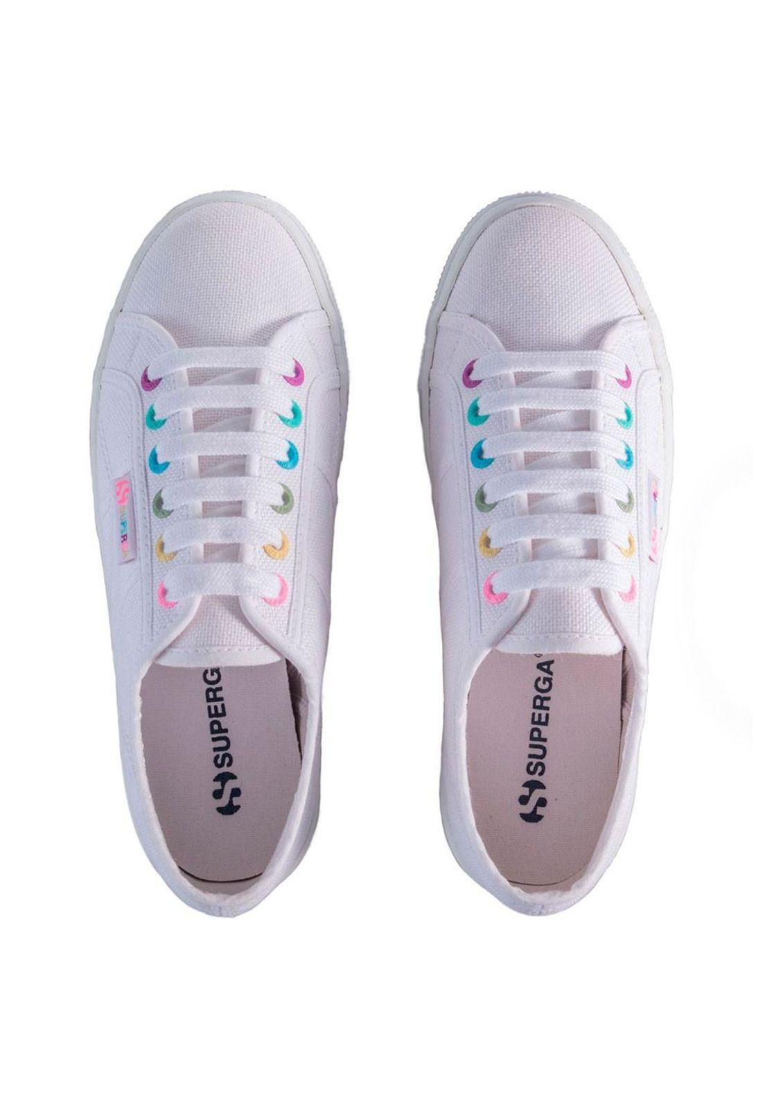 Zapatilla 2790 RAINBOW DETAILS White Rainbow Superga-1