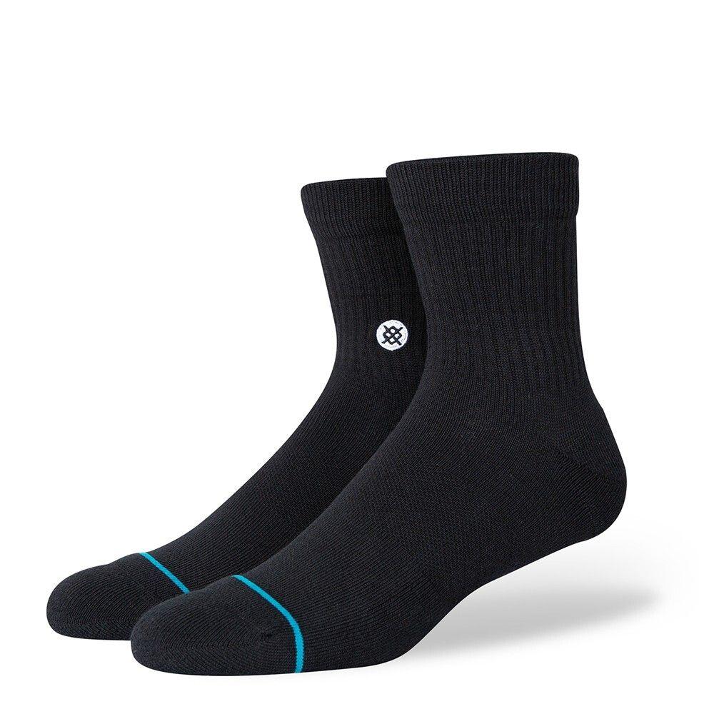 Stance Sock Icon Quarter Black-0