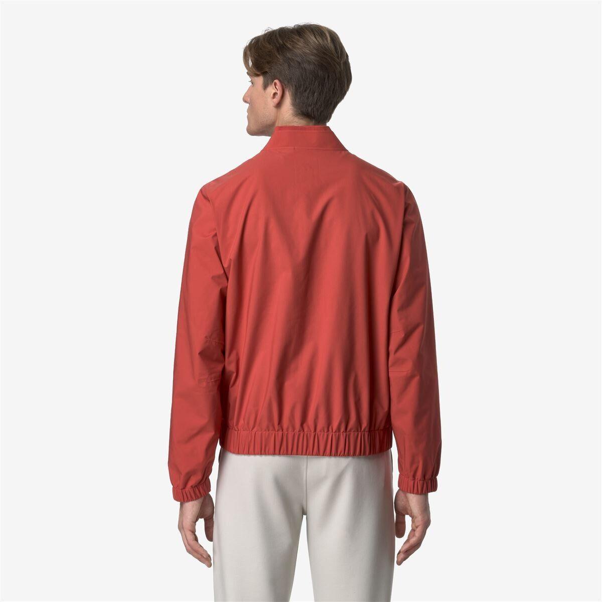 Chaqueta Men Impermeable Aurene Stretch Dot Red Jasper-3