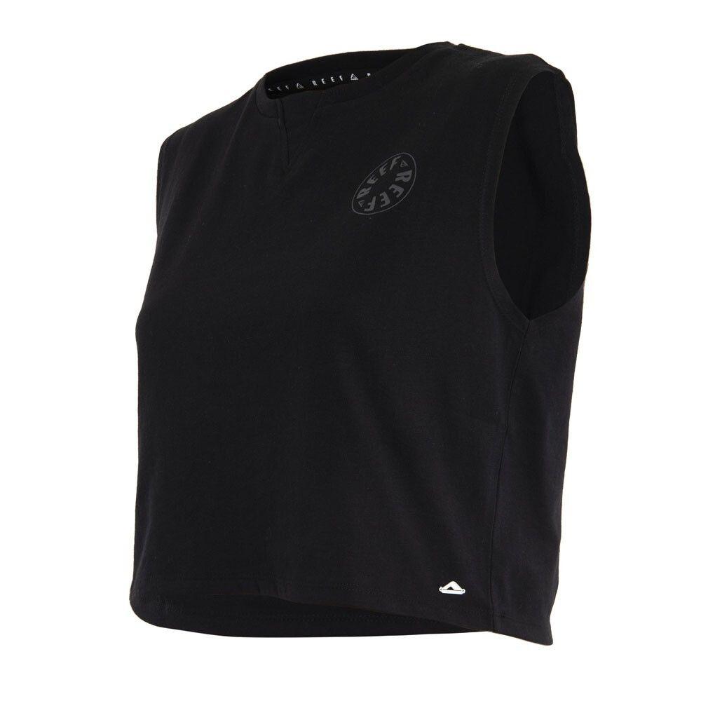 Polera Kids Crop Top Black-1