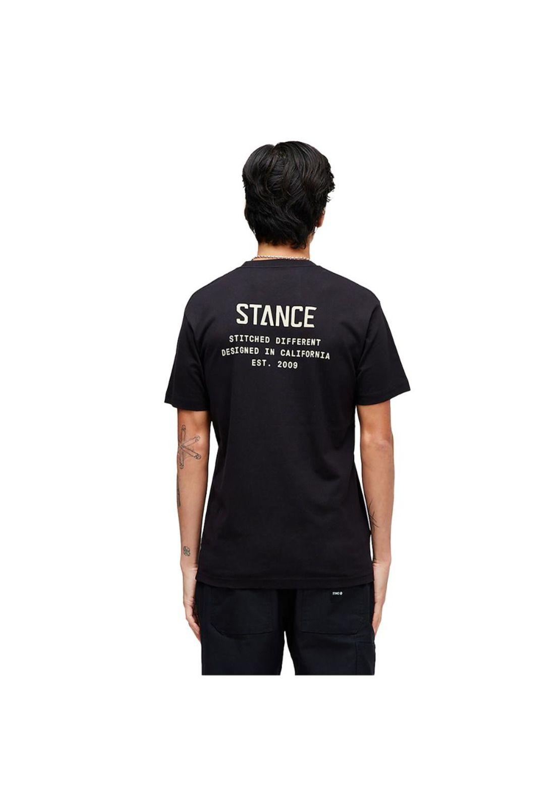 Polera Stance Established Black-3