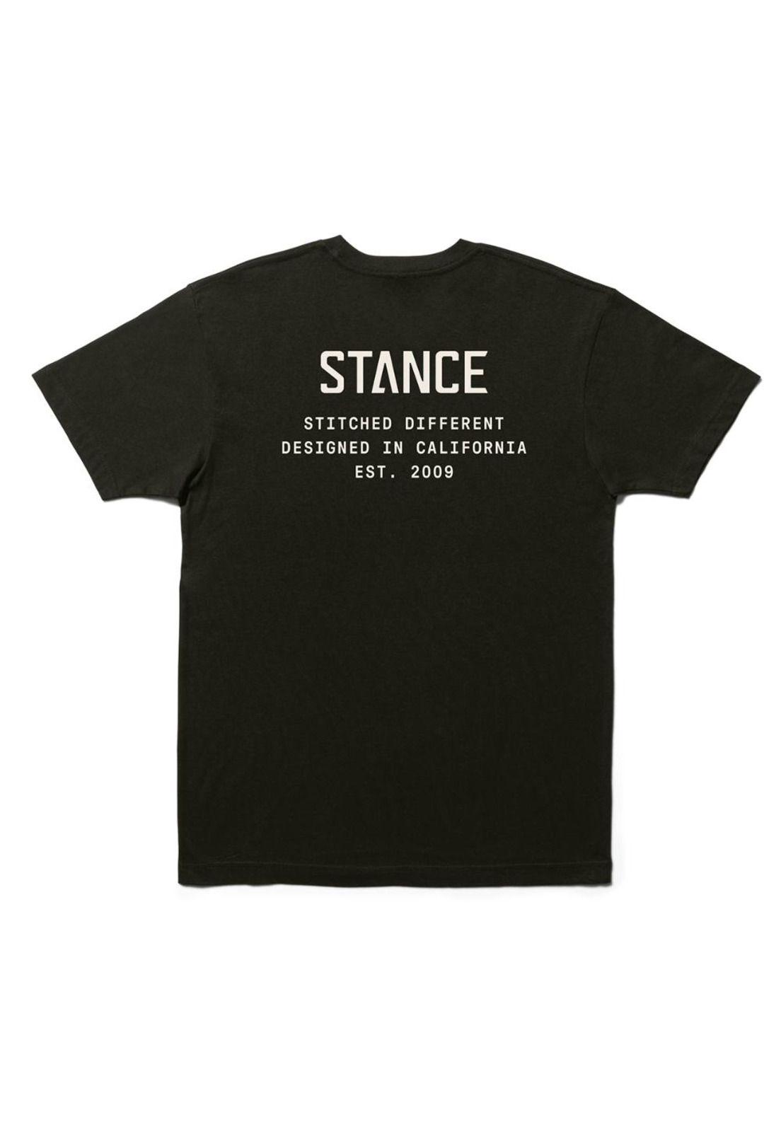 Polera Stance Established Black-1