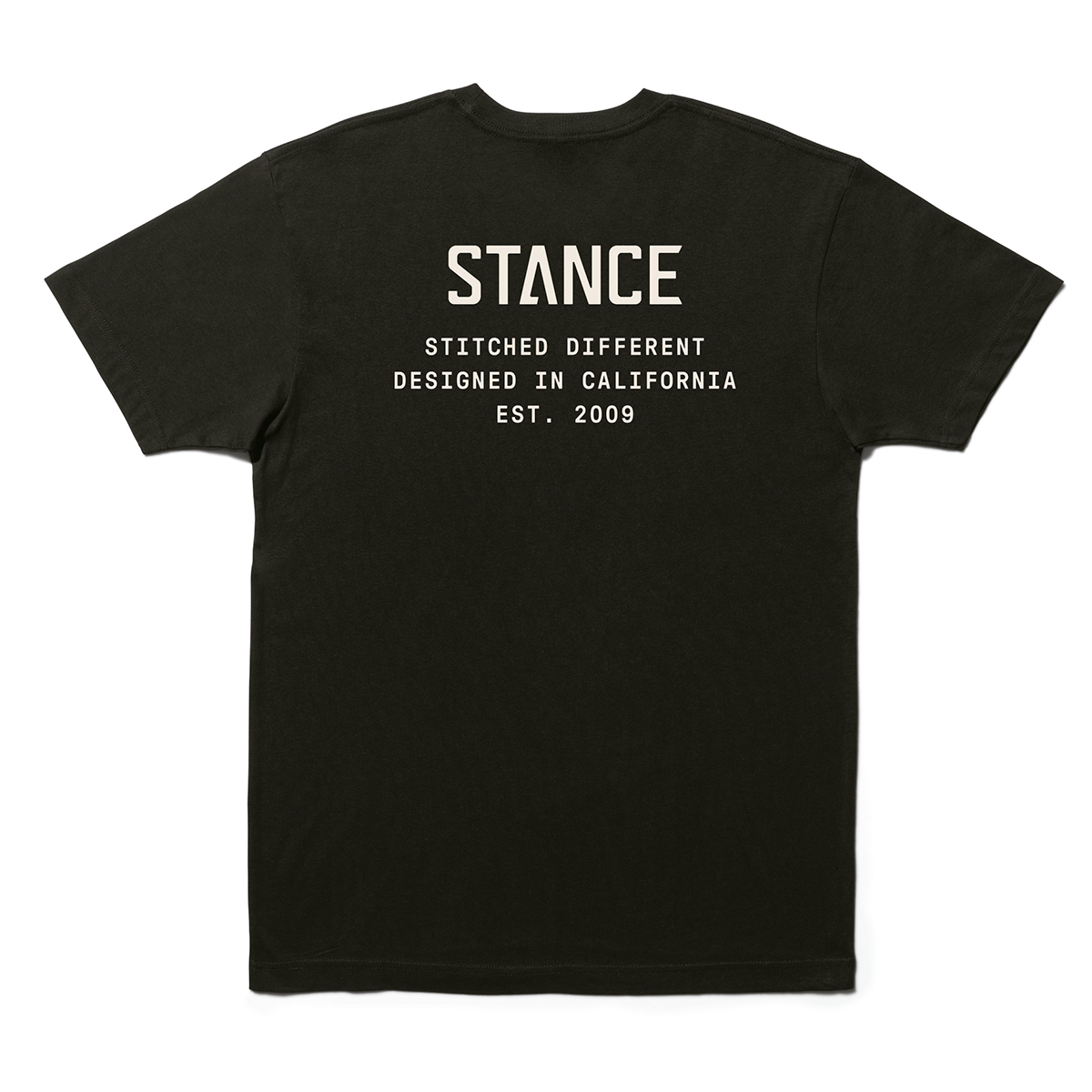 Polera Stance Established Black-1