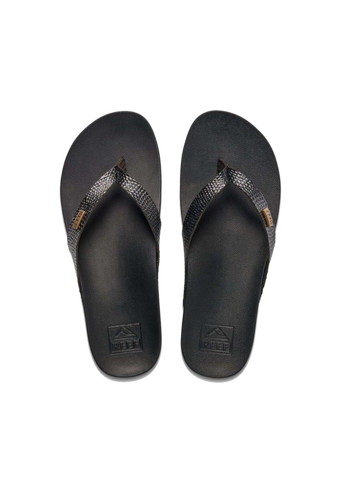 Sandalia Women Cushion Court Black Sassy-1