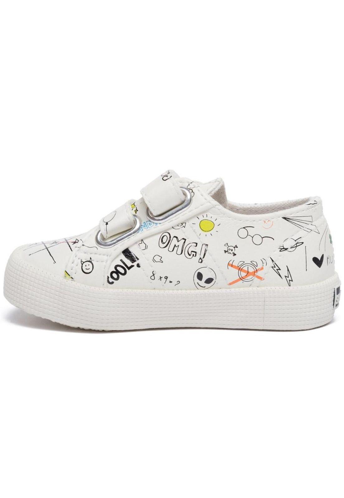 Zapatilla 2750- Synleastrapbumpescribblej White Superga-1