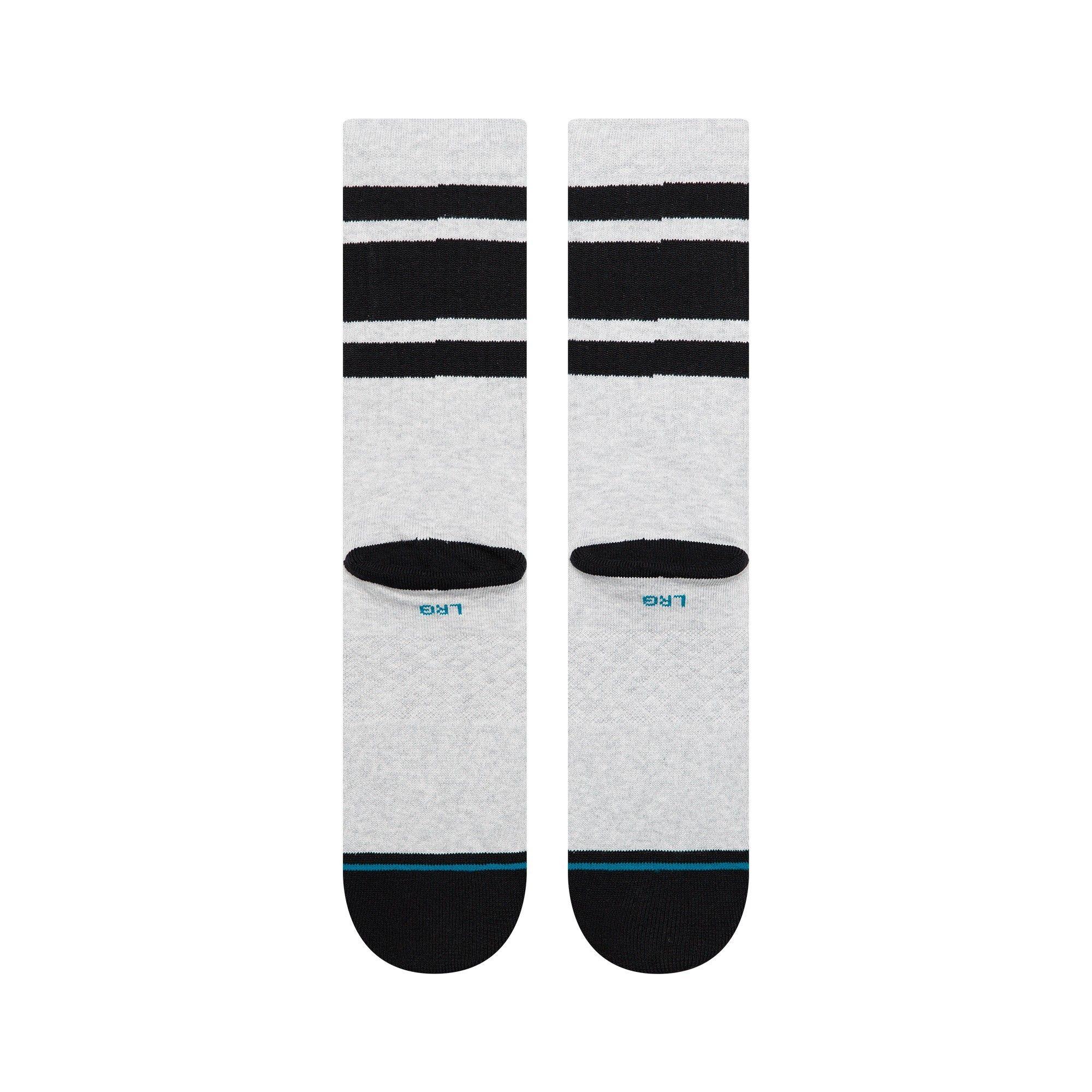 Stance Socks Boyd Skull Crew Heather Grey-2