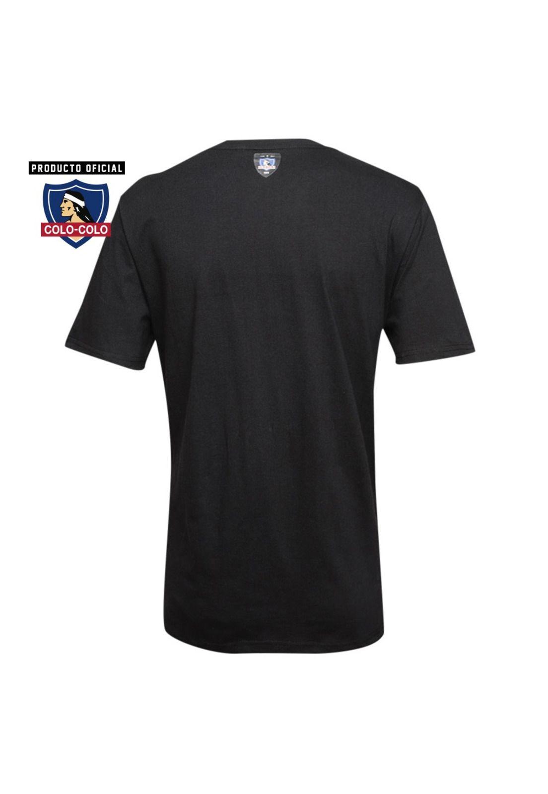 Polera Colo Colo Urbano Negra Eterno-2