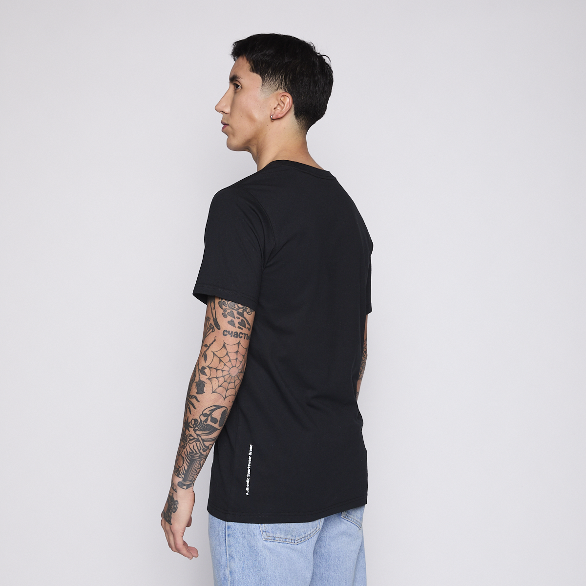 Polera Kappa Men Black Omini Grey-2