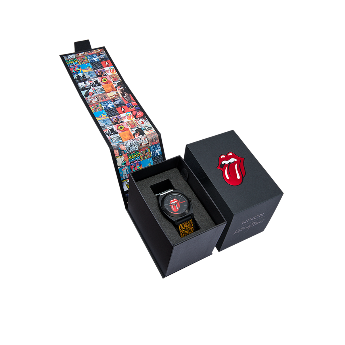 Reloj Rolling Stones Time Teller Multi Black-5