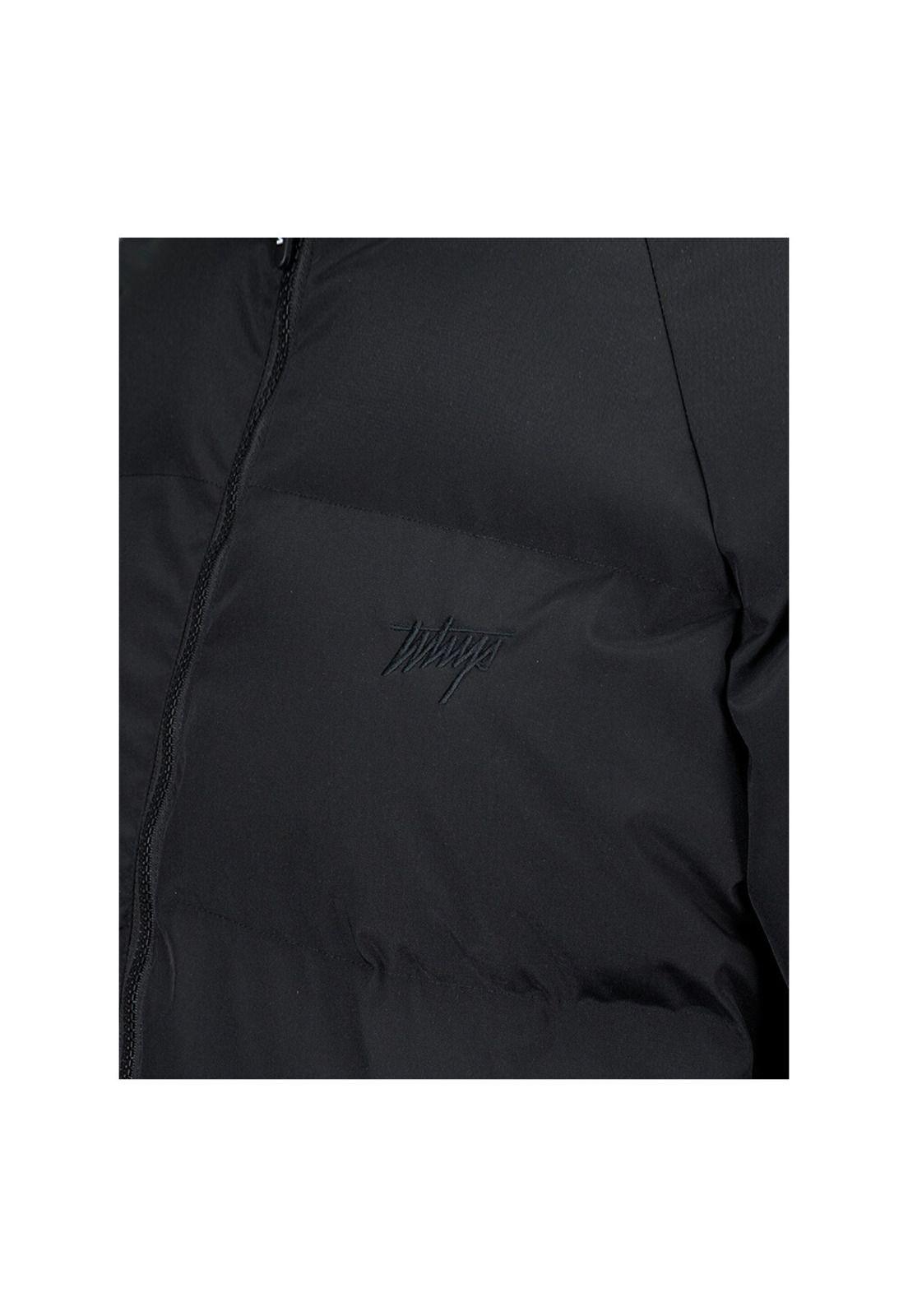 Parka Whatup Men Full Zipper All Black-2