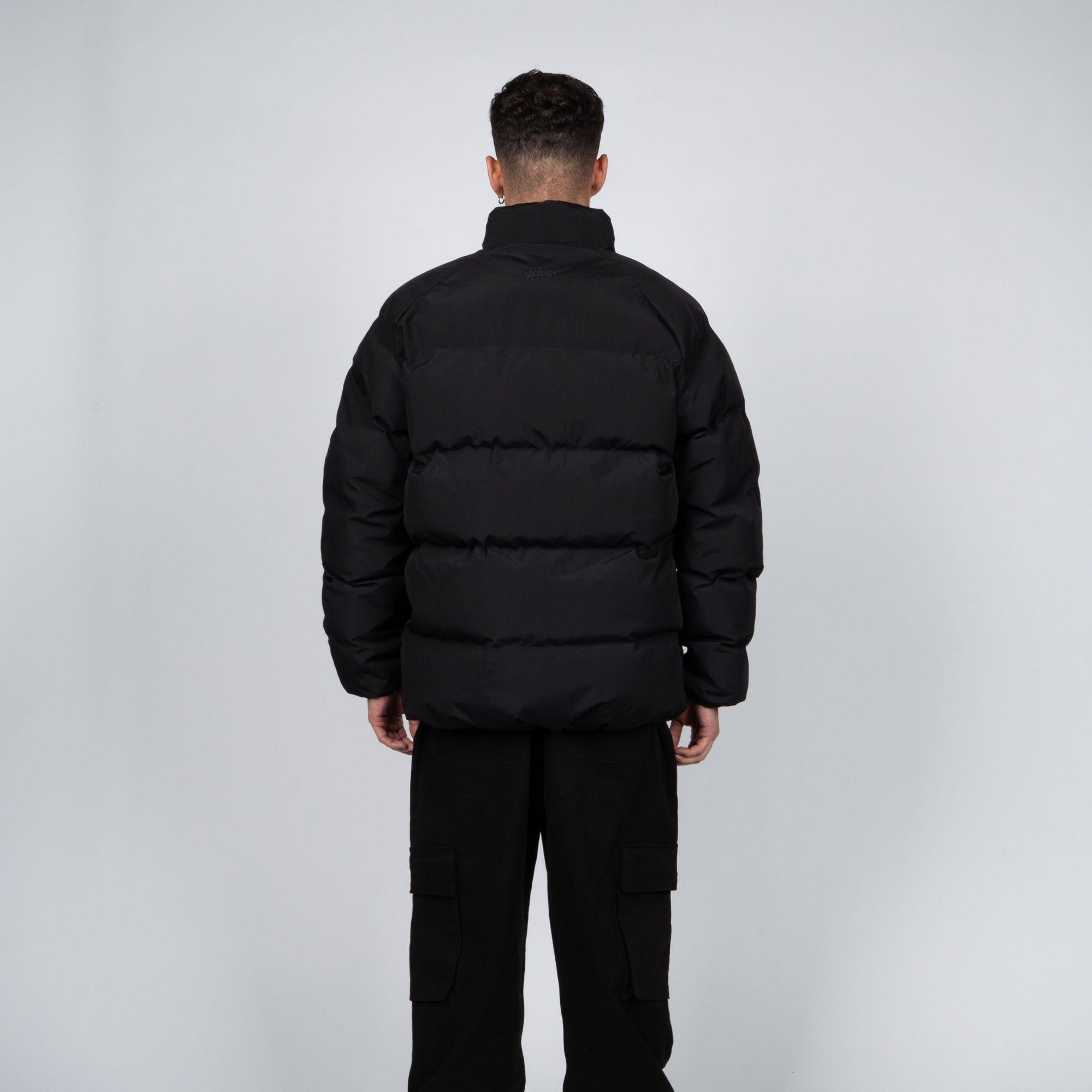 Parka Whatup Men Full Zipper All Black-1
