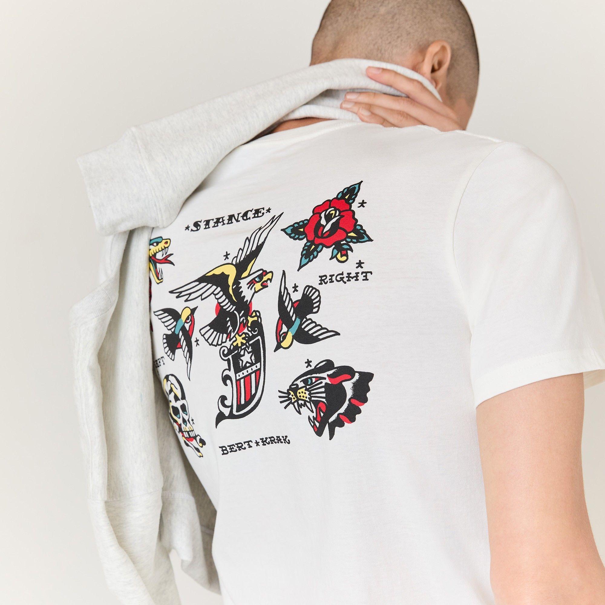 Polera Stance Bert Krak Canvas-4