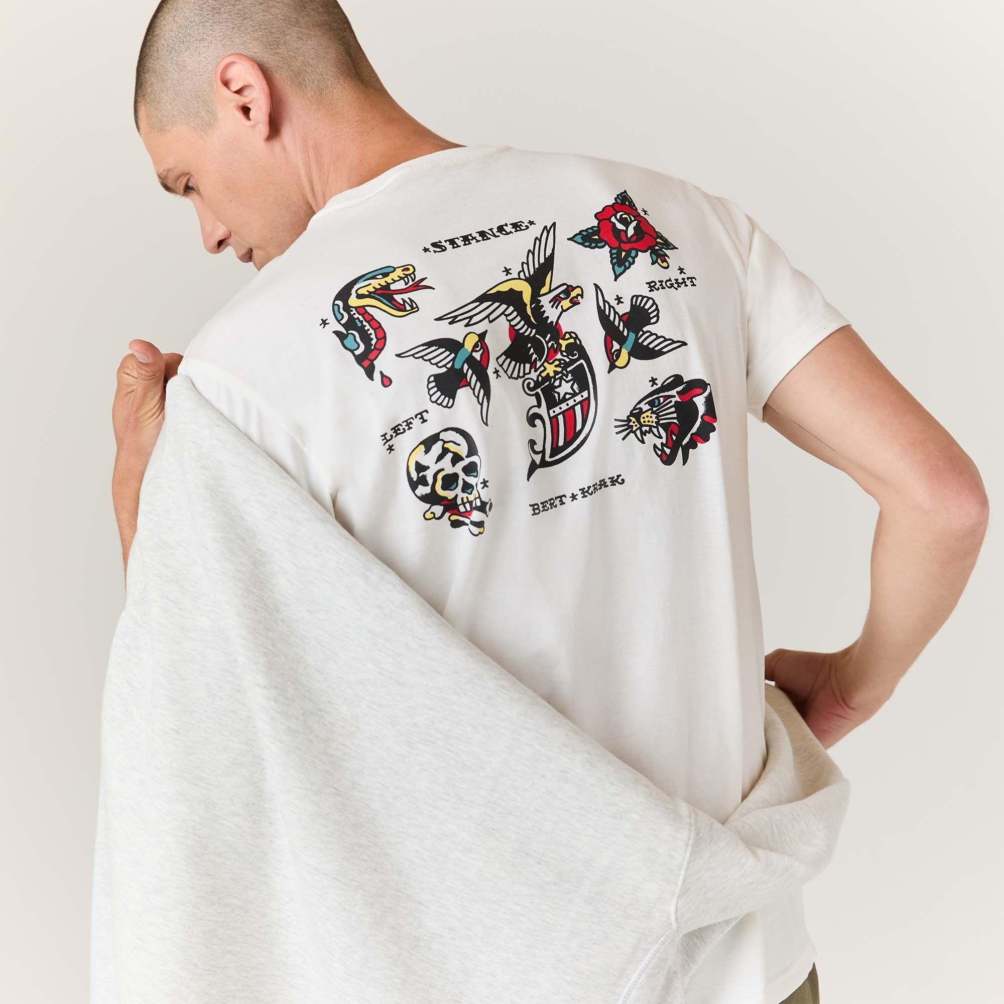 Polera Stance Bert Krak Canvas-5