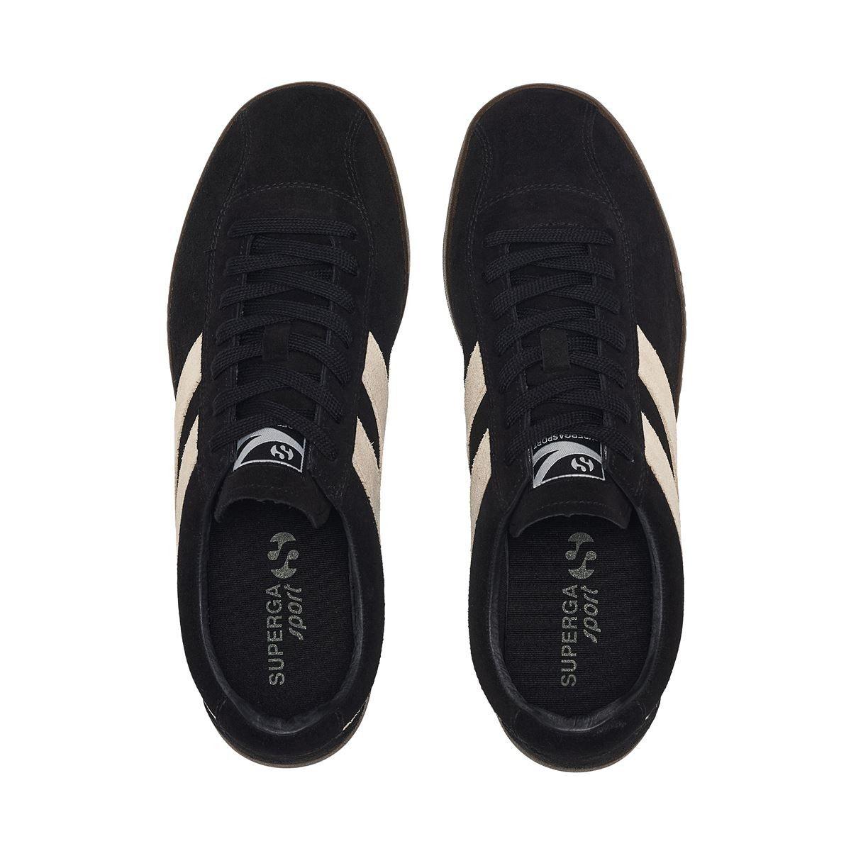 Zapatilla Superga 1960 Capri Sport Black White Mastice Brown-3