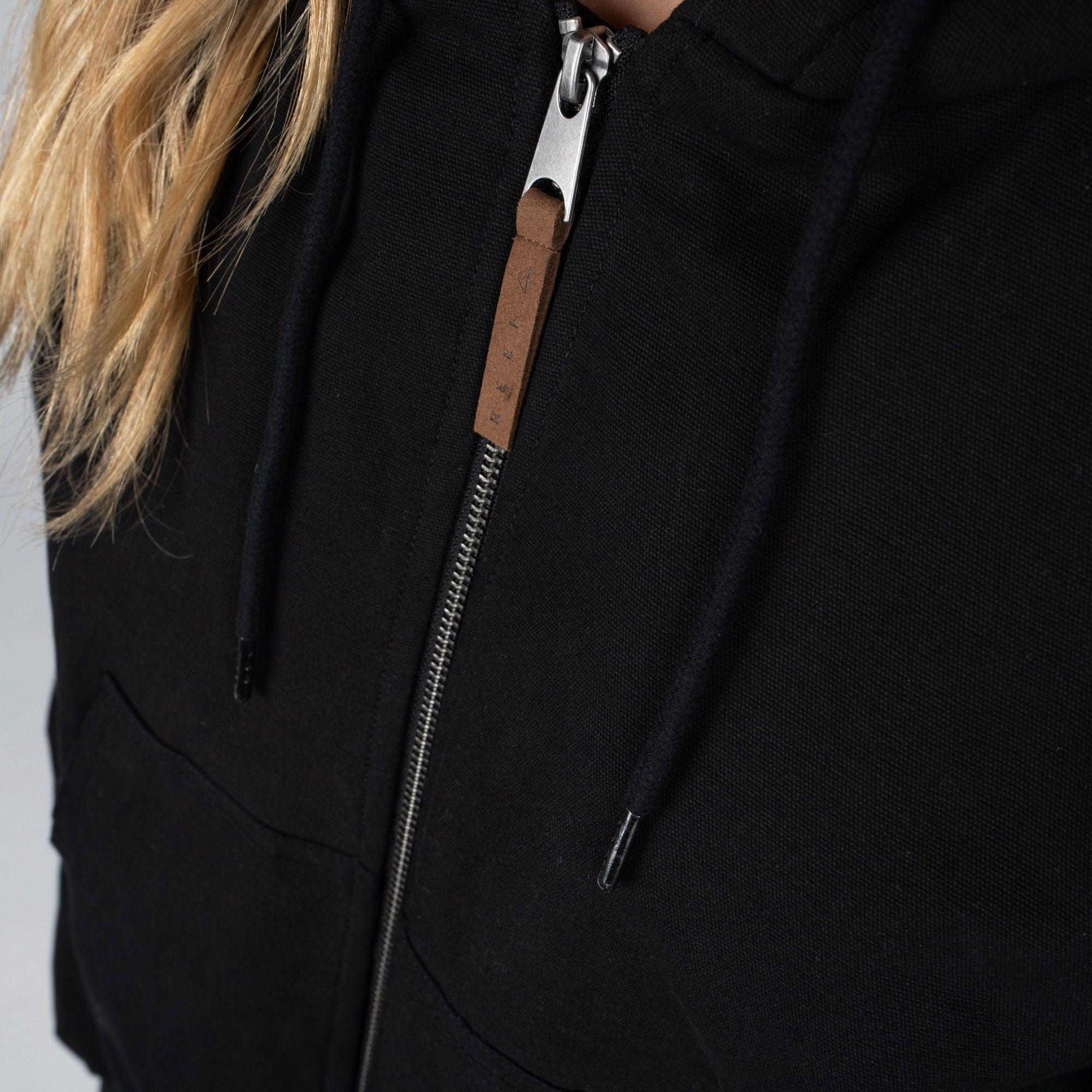 Casaca Reef Women Full Zipper Black-2