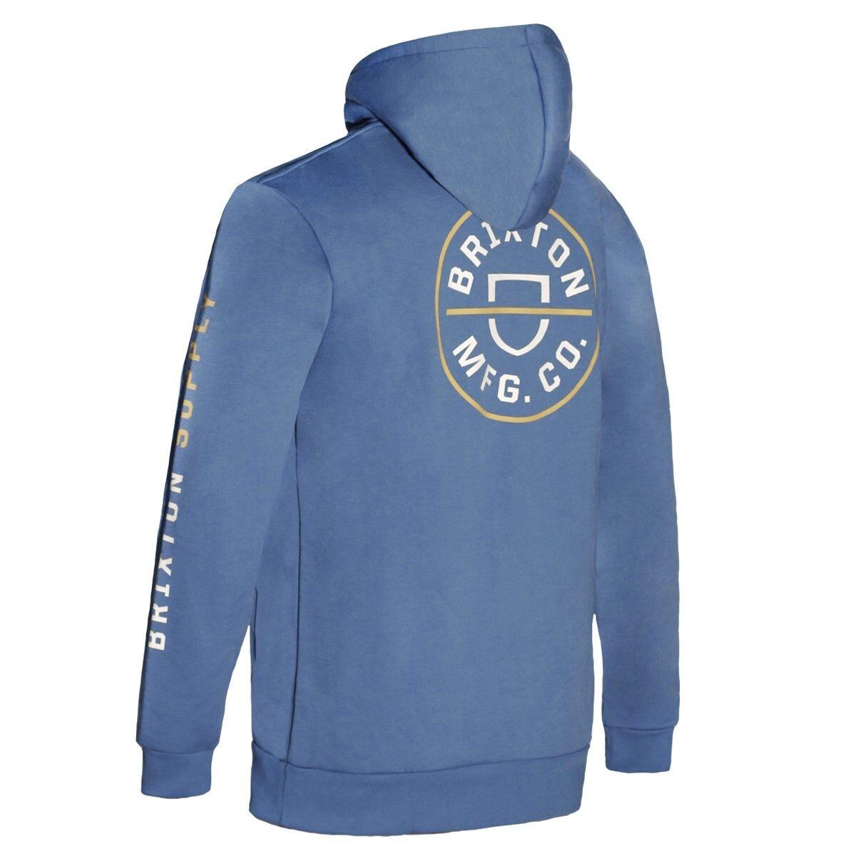 Poleron Men Hoodie Logo Blue-1