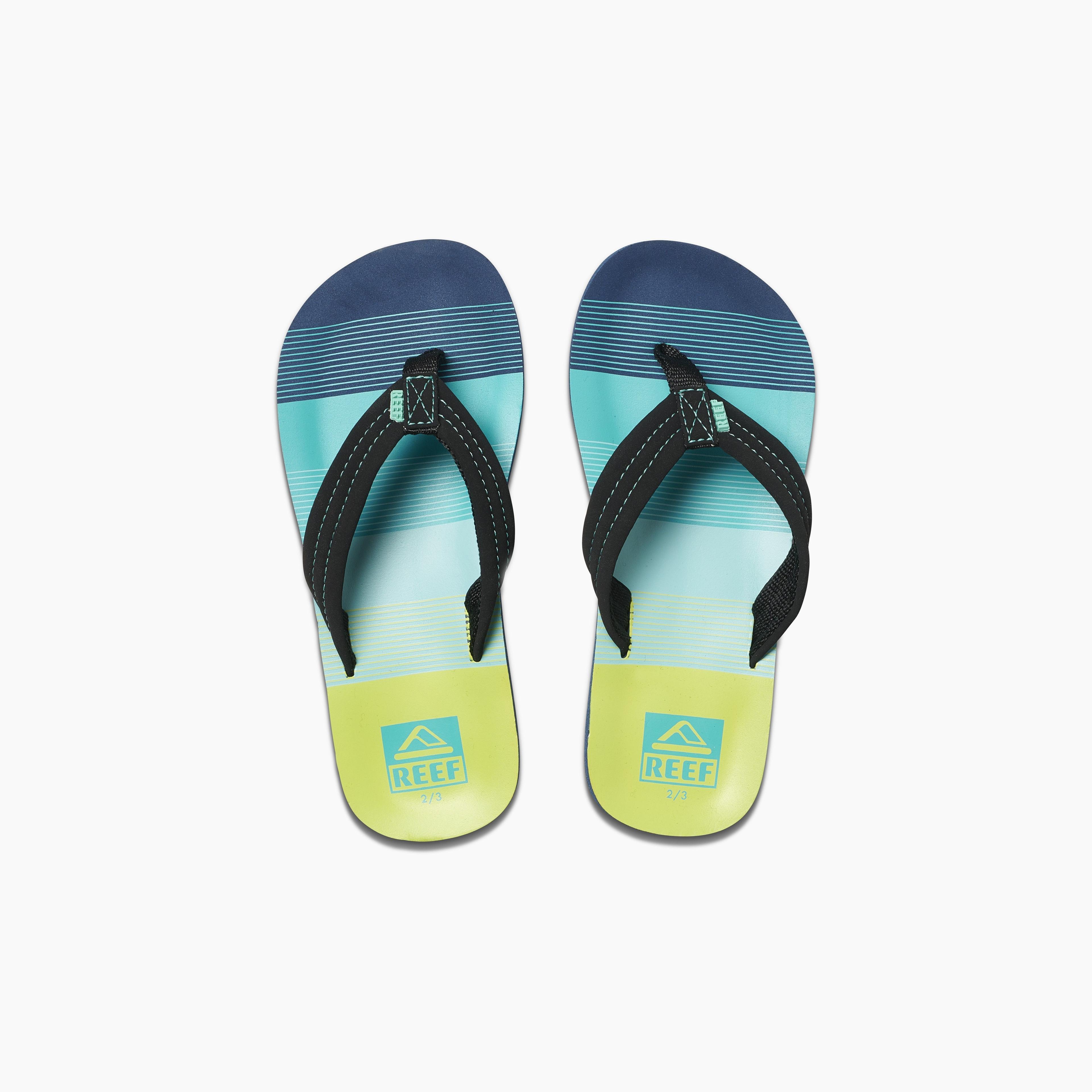 Sandalia Reef Kids Ahi Aqua Green-2