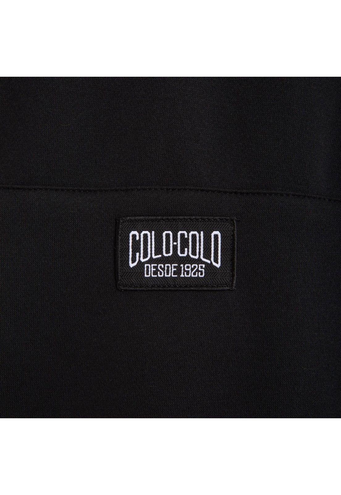 Poleron Colo Colo Urbano "Huinchas" Negro-4