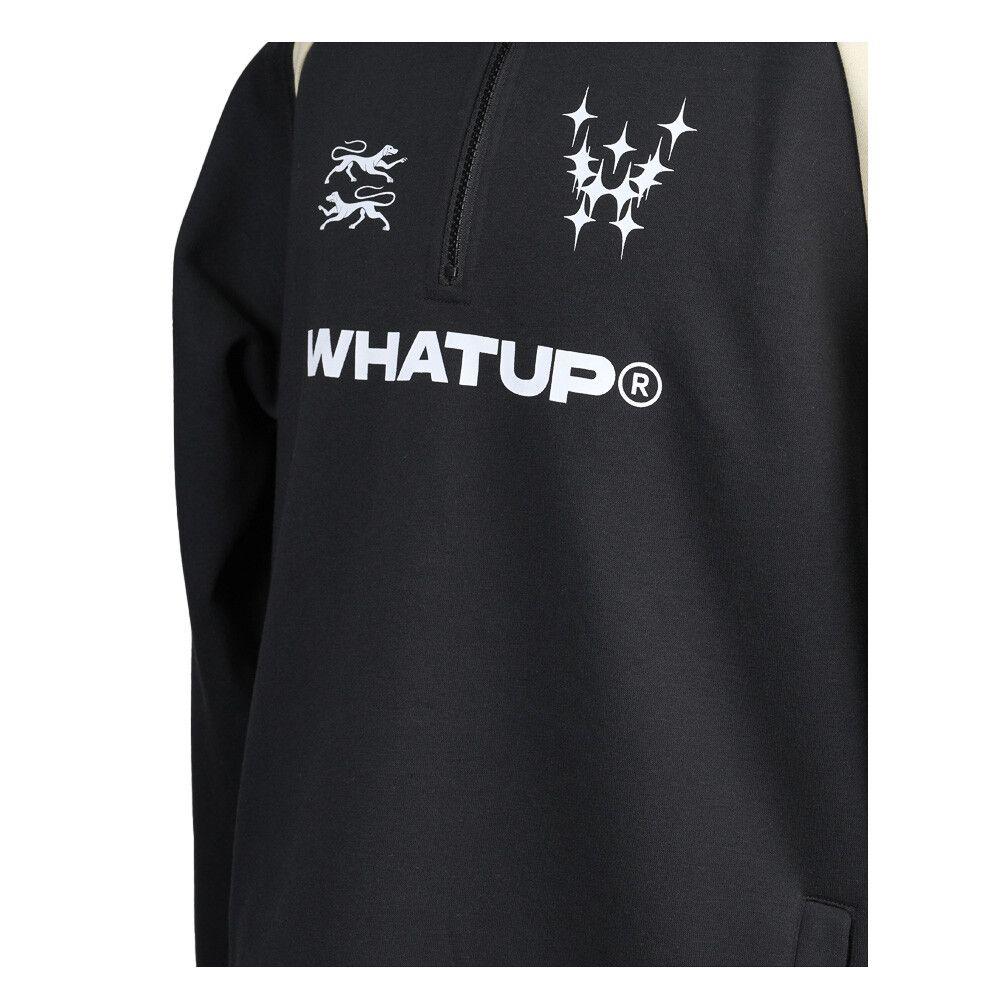 Polerón Whatup Hombre Half Zipp Black Core-2