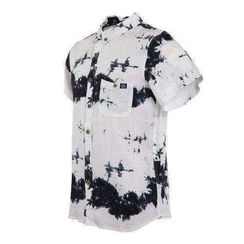 Camisa Kids White and Black-1