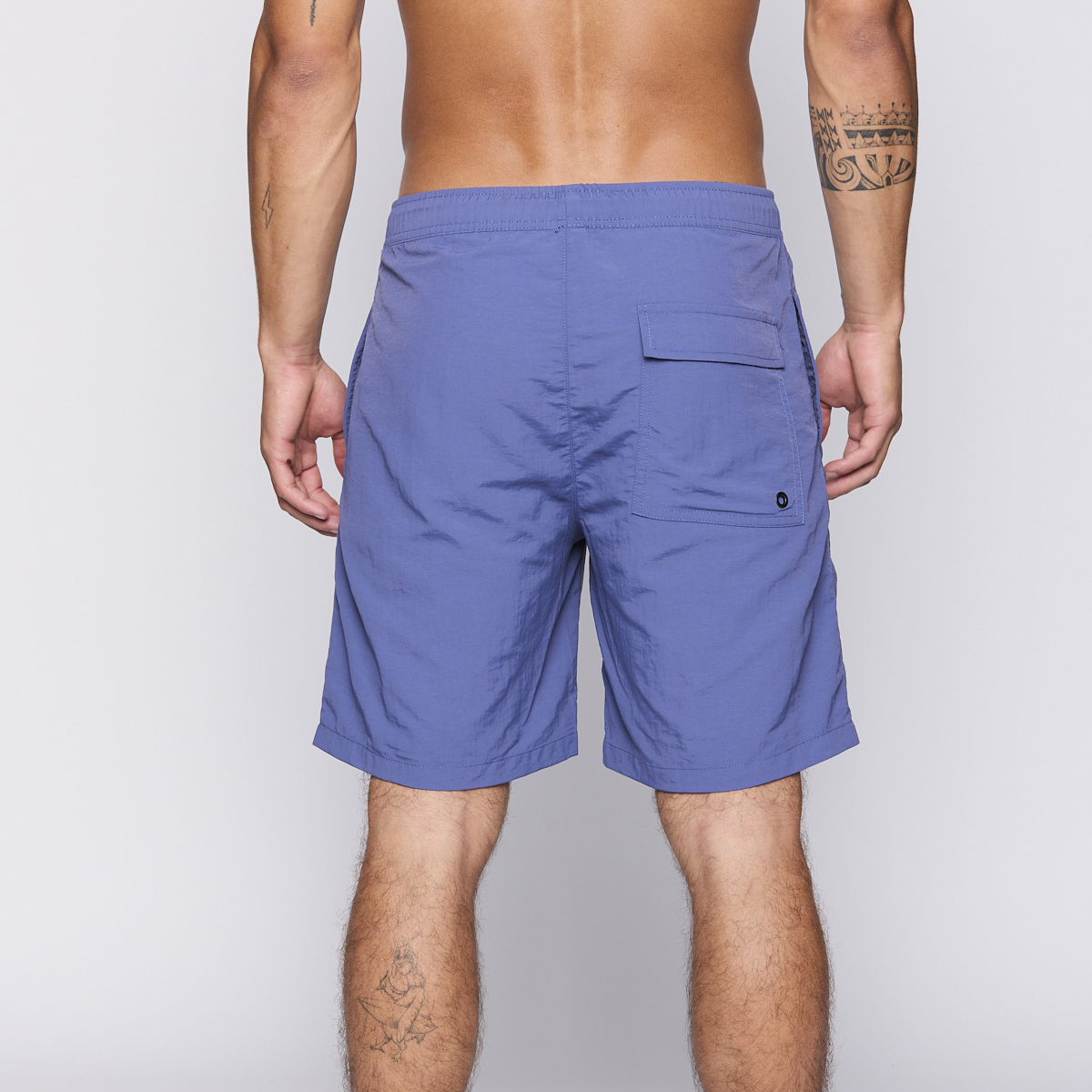 Traje de Baño Reef Men Solid Blue-2