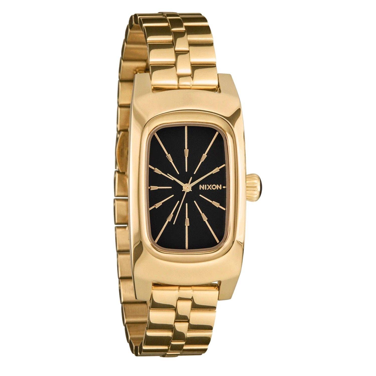 Reloj Nixon Frankie Mid Century Gold Black-0