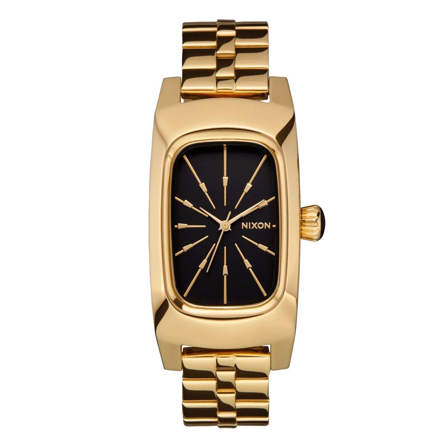 Reloj Nixon Frankie Mid Century Gold Black-1