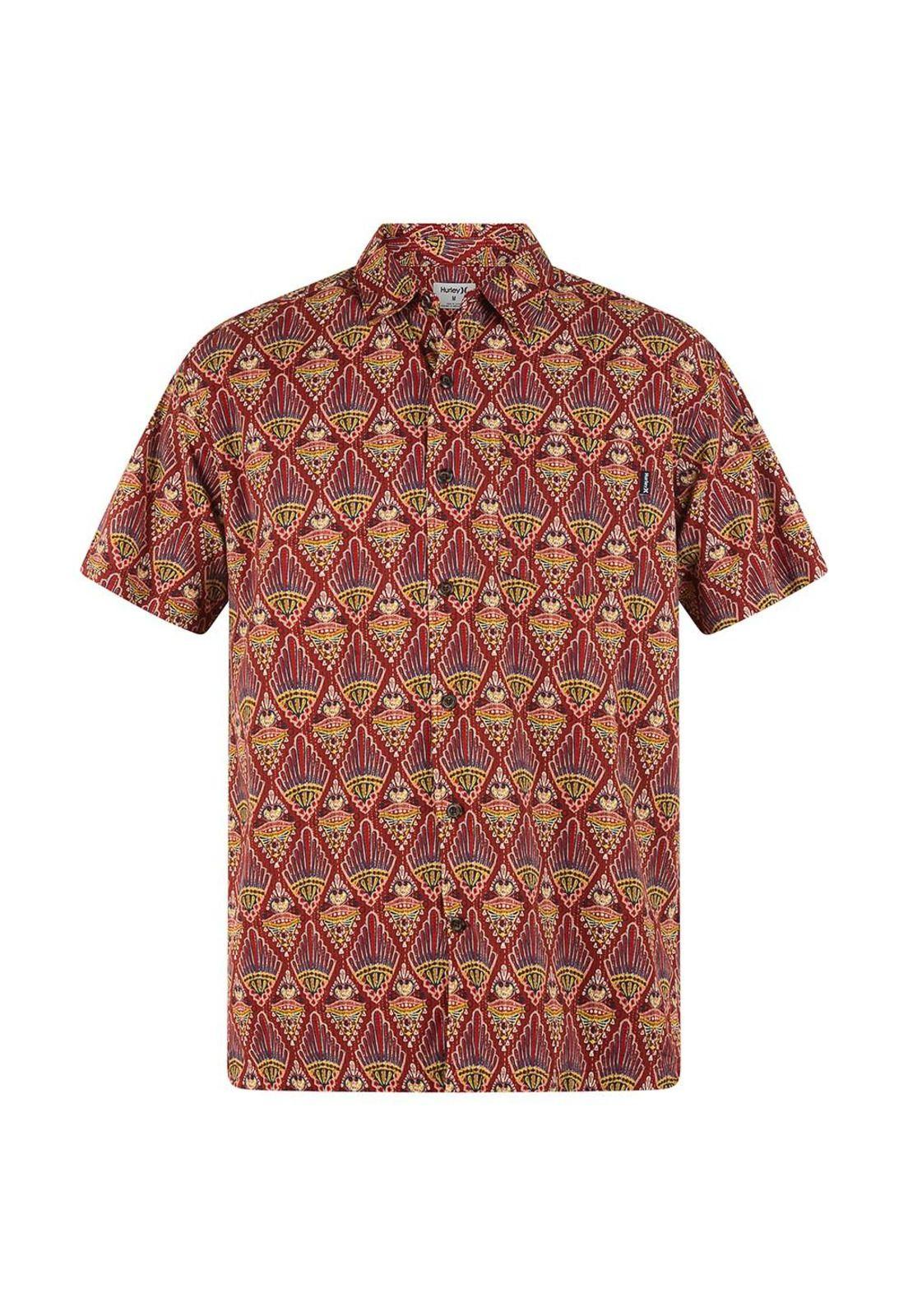 Camisa Rincon Ss Redstone Hurley-0