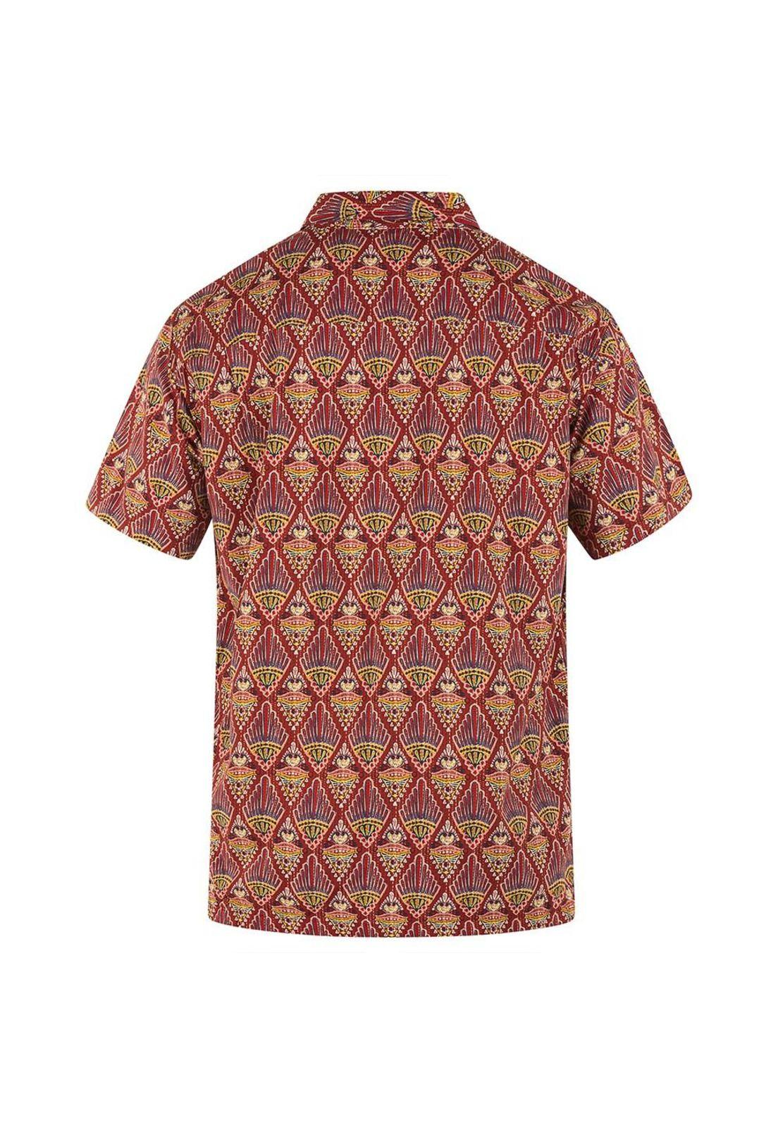 Camisa Rincon Ss Redstone Hurley-1