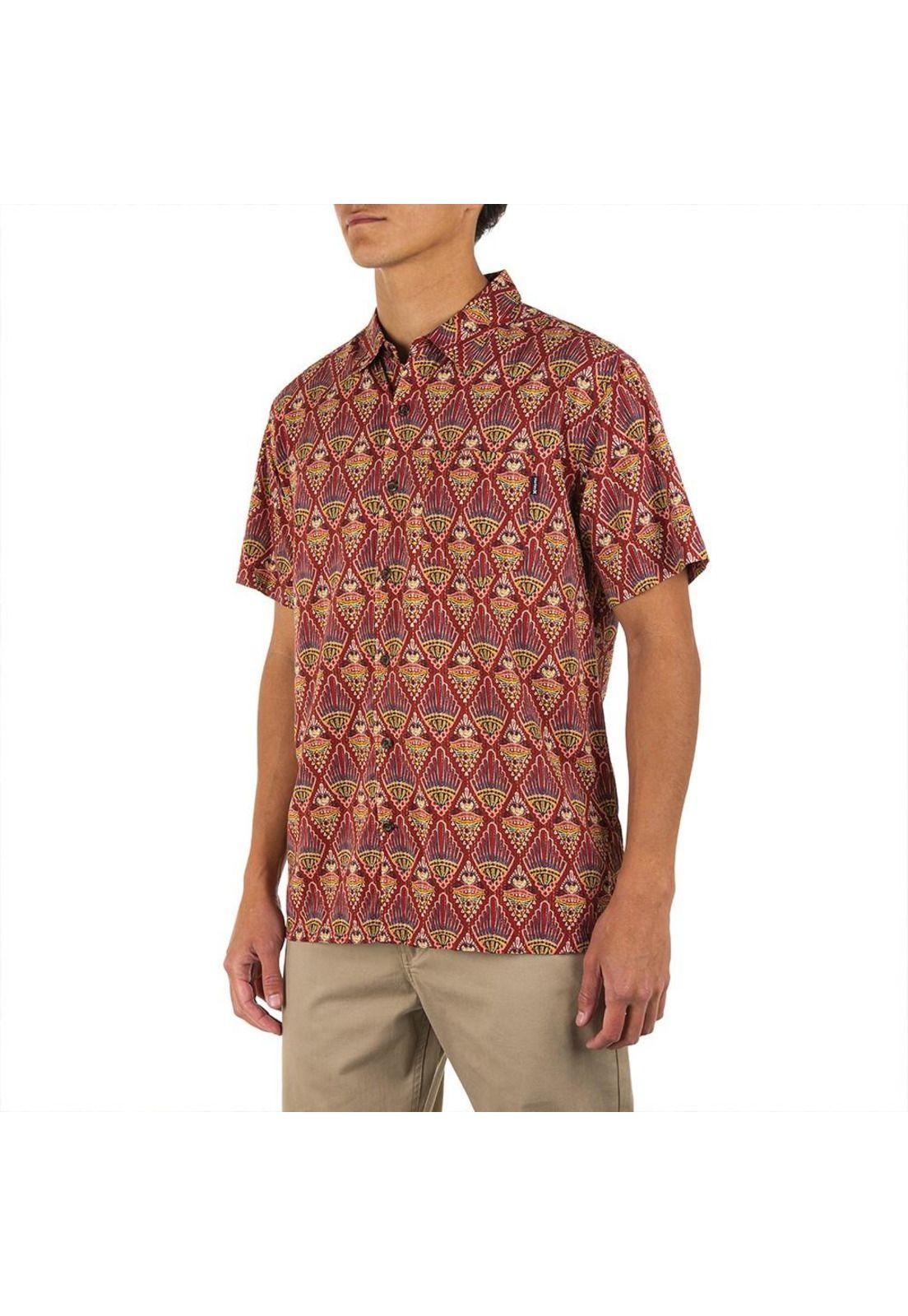 Camisa Rincon Ss Redstone Hurley-2