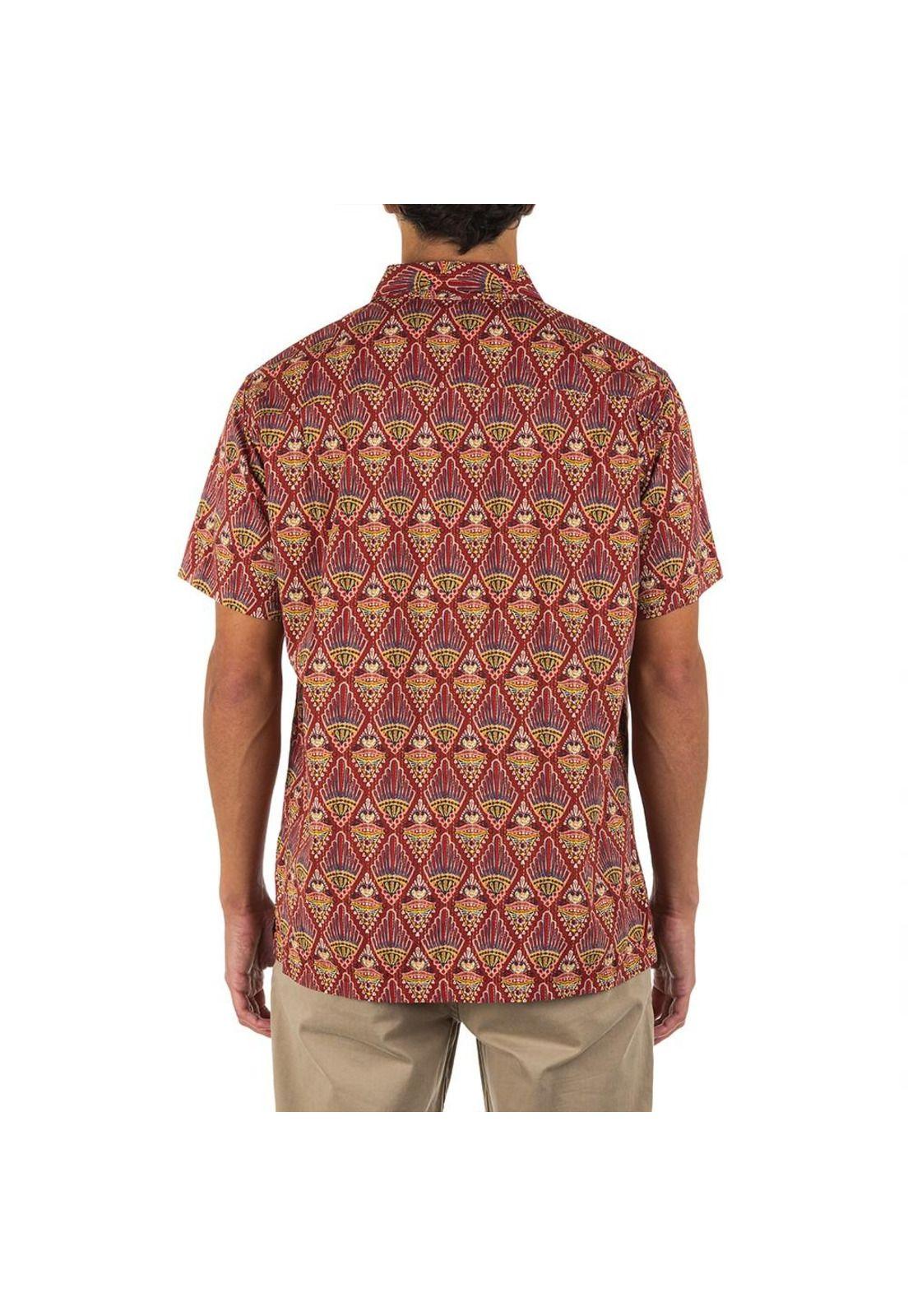 Camisa Rincon Ss Redstone Hurley-3
