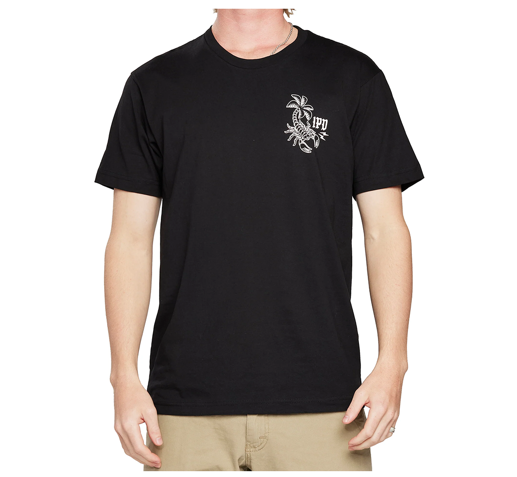 Polera Men IPD Duality Soft Washed Black-0