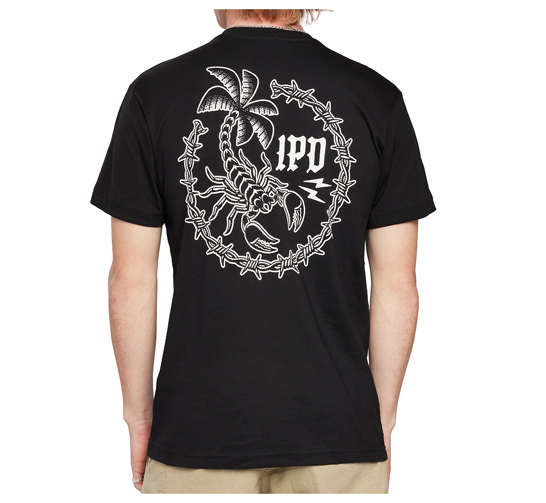 Polera Men IPD Duality Soft Washed Black-1