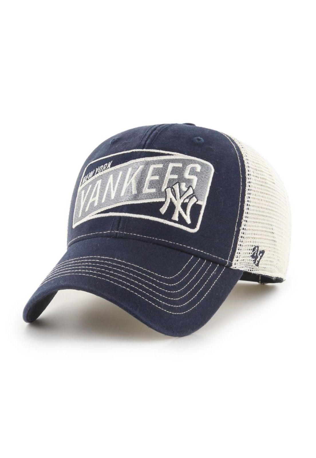 Jockey '47 New York Yankees Slash Patch MVP Navy-0