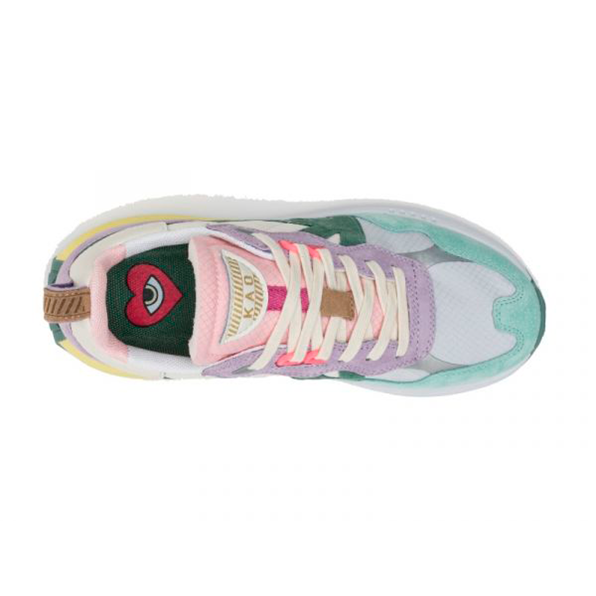 Zapatilla Kaotiko Detroit Light Mint-5