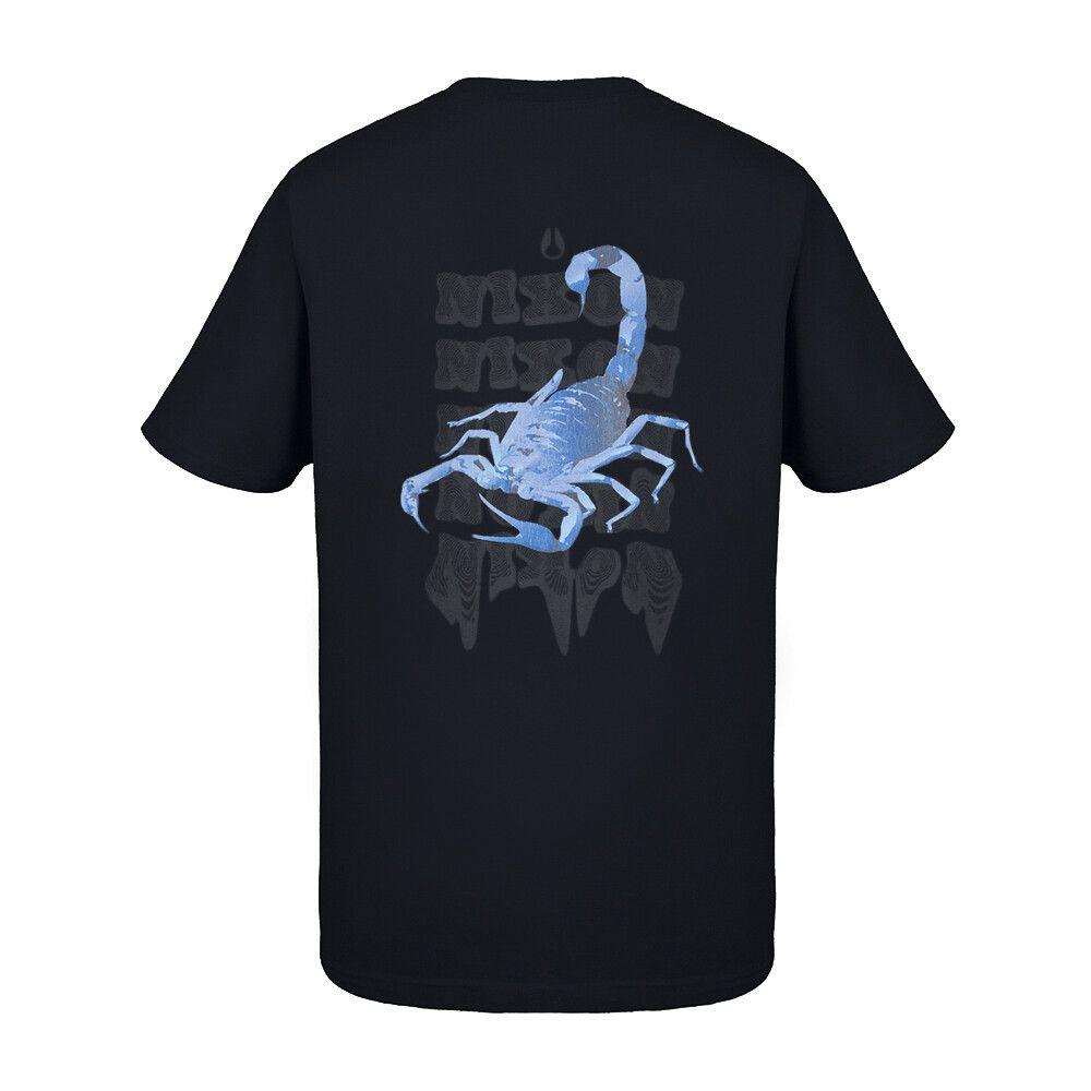 Polera Nixon Men Blue Scorpio Black-1