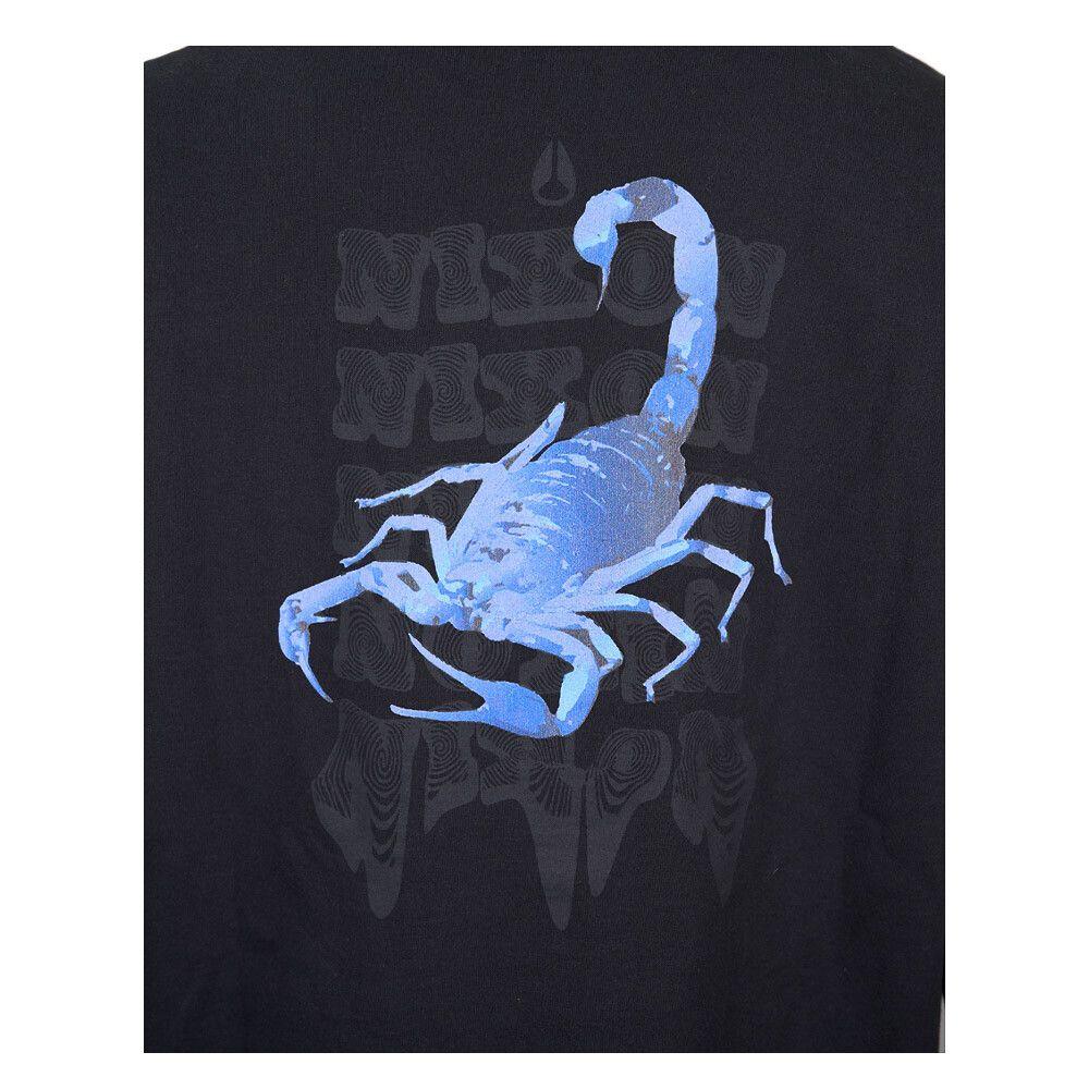 Polera Nixon Men Blue Scorpio Black-3
