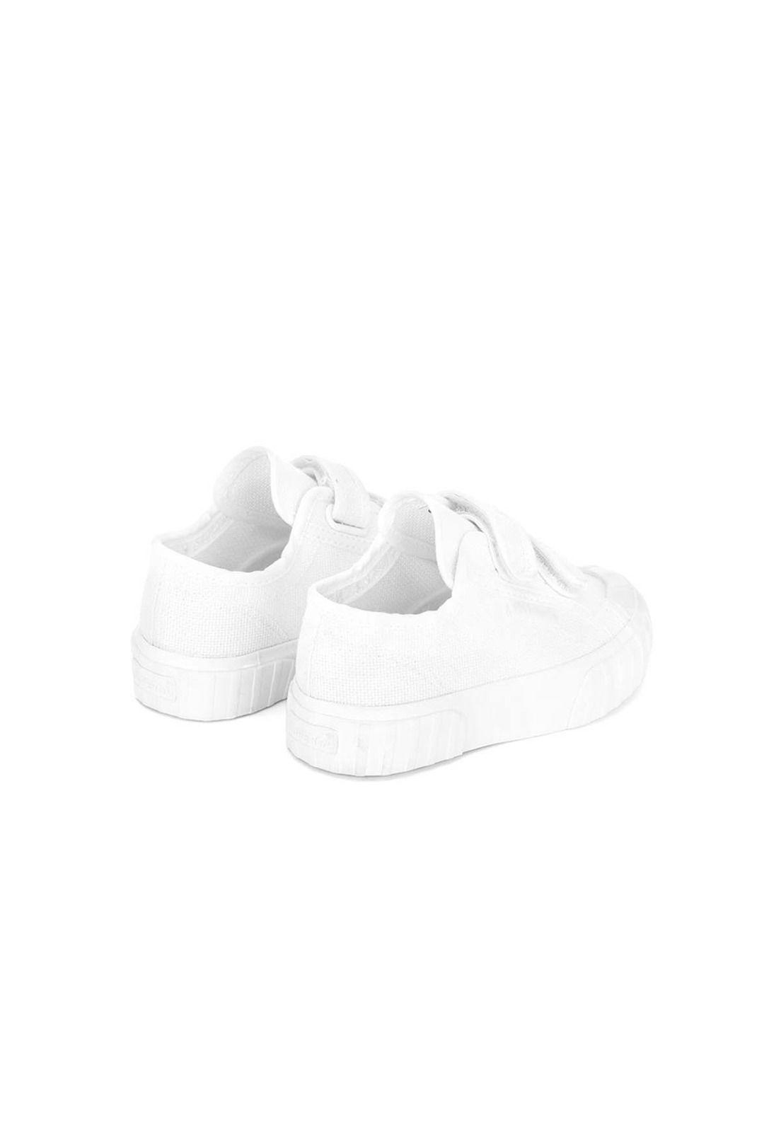 Zapatilla 2630 Kids Stripe Total White Straps-3