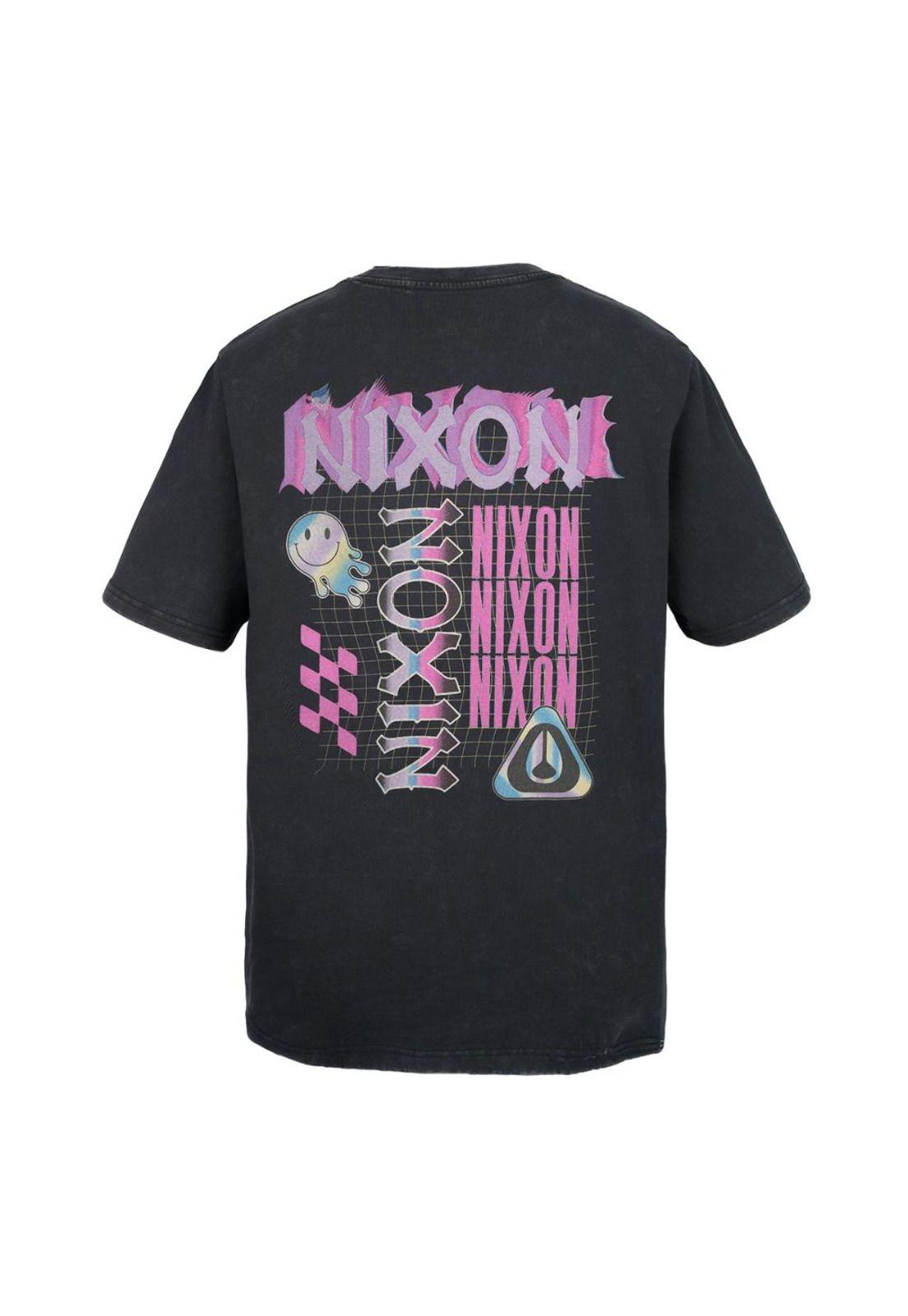 Polera Nixon Men Forms Black-1