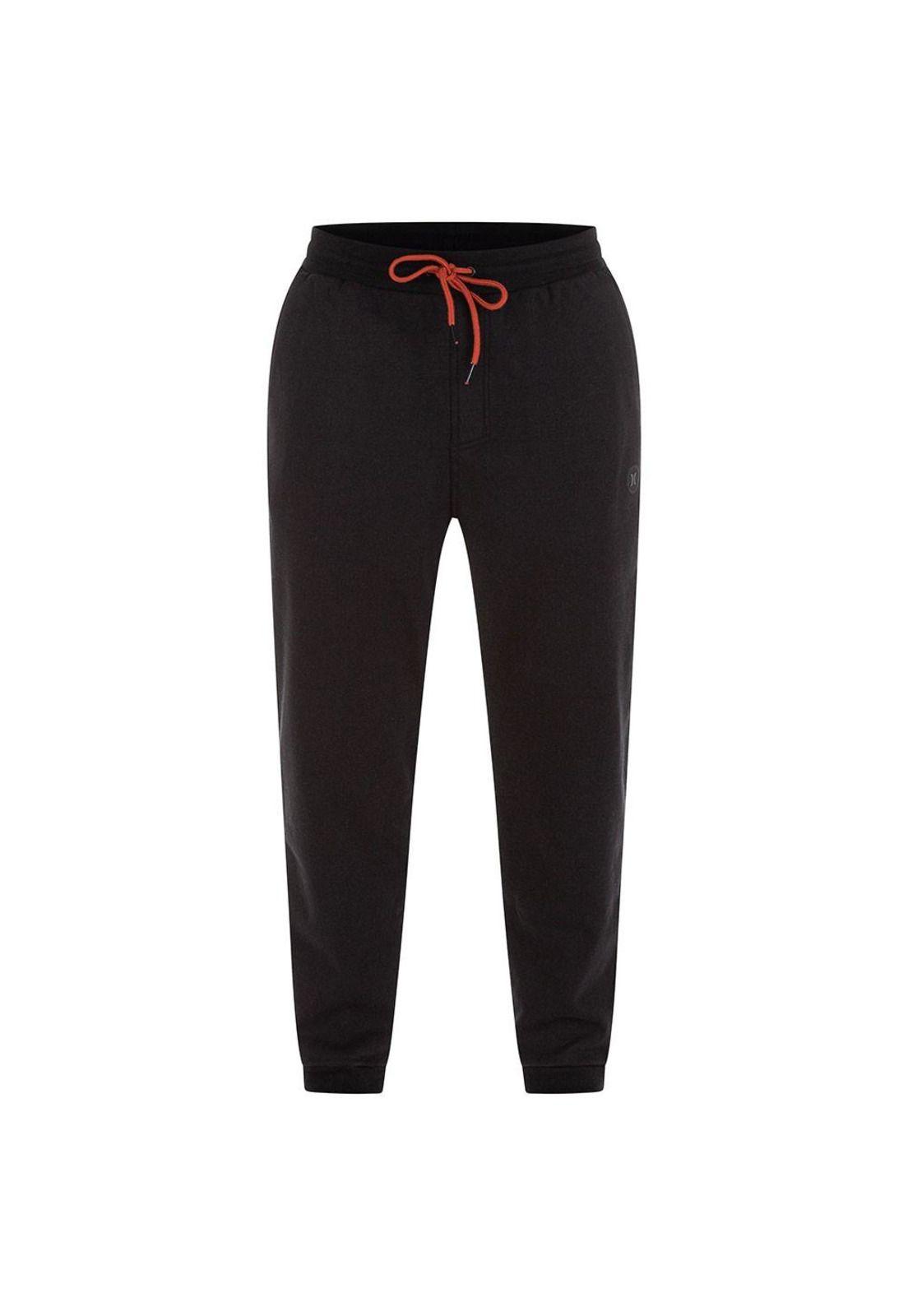 Pantalon Outsider Heat Flee Jogger Black Hurley-0