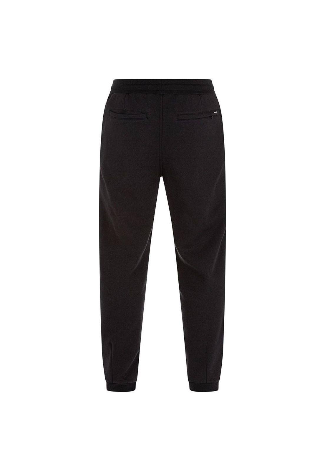 Pantalon Outsider Heat Flee Jogger Black Hurley-1