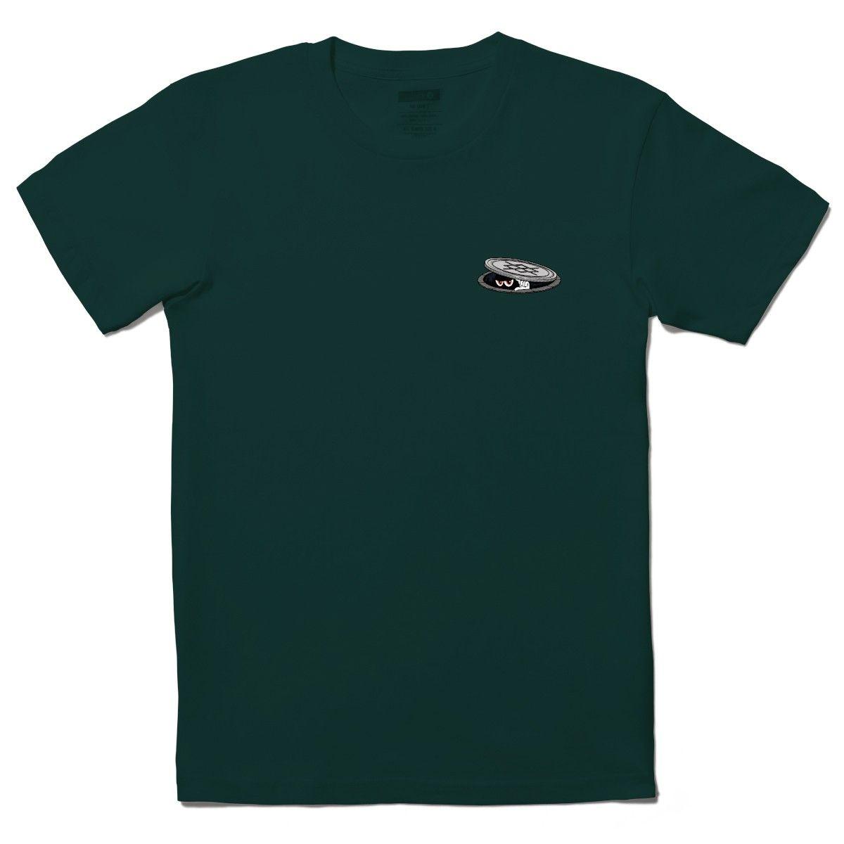 Polera Stance Neigborly Pine Green-0
