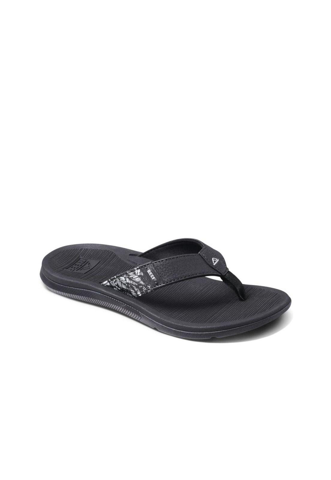 Sandalia Reef  Mujer Santa Ana black/white-0